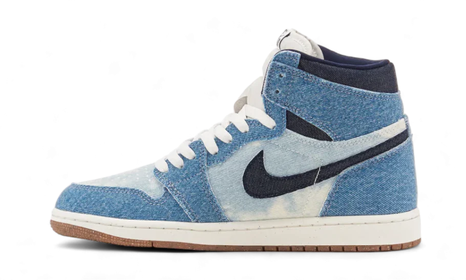 Overkicks - Air Jordan 1 Retro High OG Denim (FQ2947-100) - vista lateral