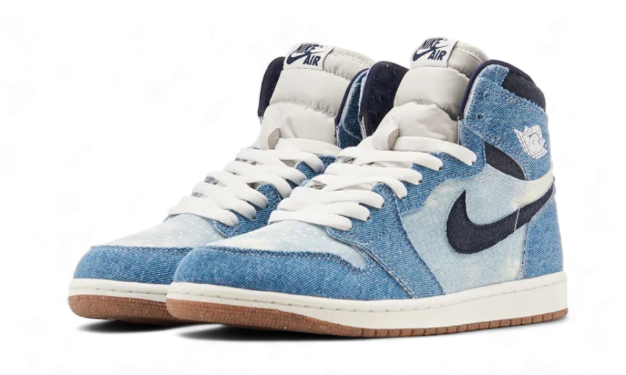 Overkicks - Air Jordan 1 Retro High OG Denim (FQ2947-100) - vista trasera