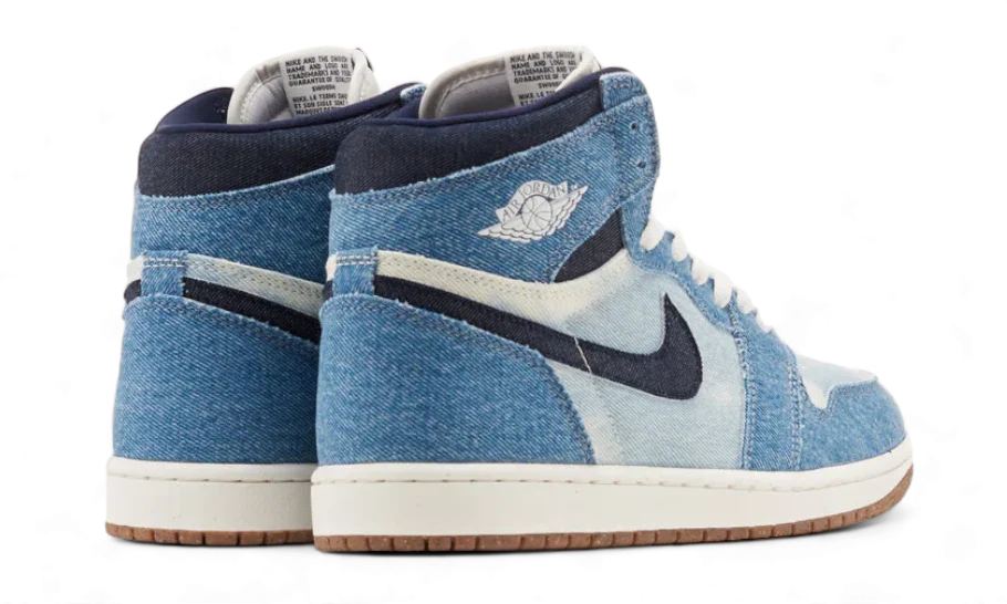 Overkicks - Air Jordan 1 Retro High OG Denim (FQ2947-100) - par completo