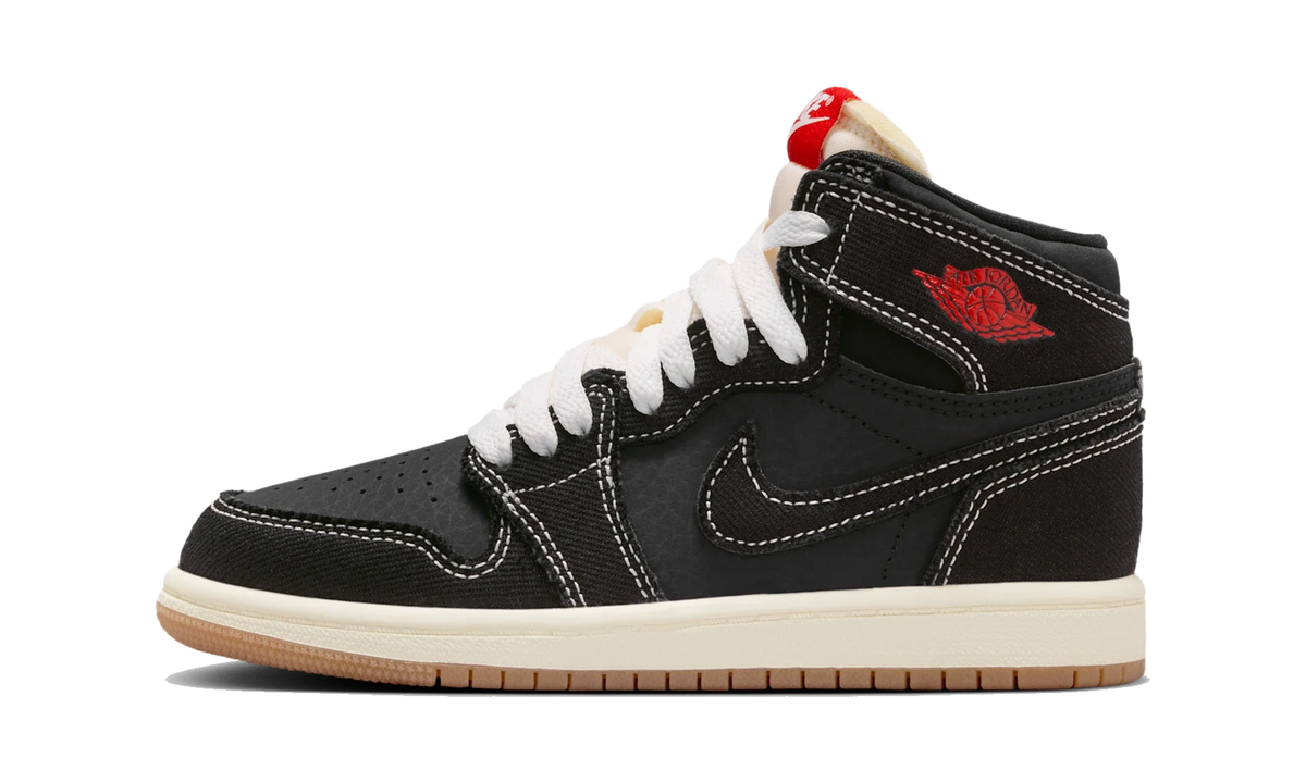 Overkicks - Air Jordan 1 Retro High OG Flight Club (PS) (II9926-001) - vista lateral