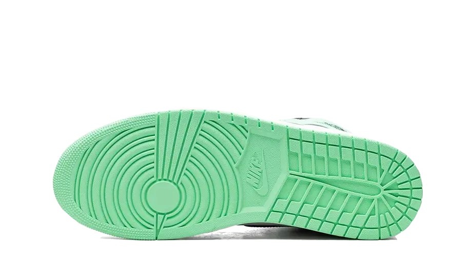 Overkicks - Air Jordan 1 Retro High OG Green Glow (DZ5485-130 / FD1437-130) - detalle suela