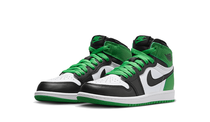 Overkicks - Air Jordan 1 Retro High OG Lucky Green (PS) (FD1412-031) - imagen 2