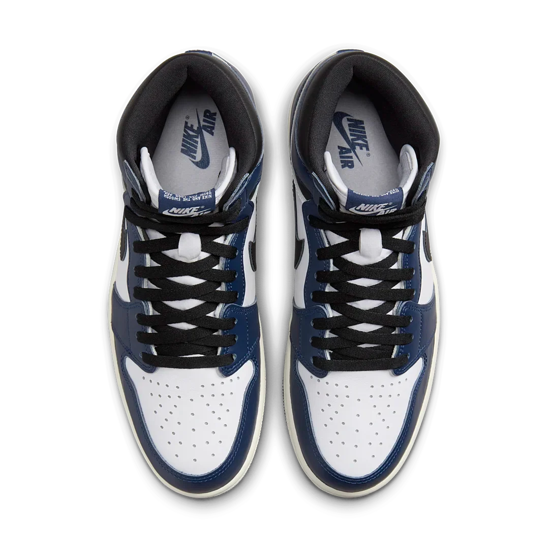 Overkicks - Air Jordan 1 Retro High OG Midnight Navy (GS) (FD1437-401) - imagen 3