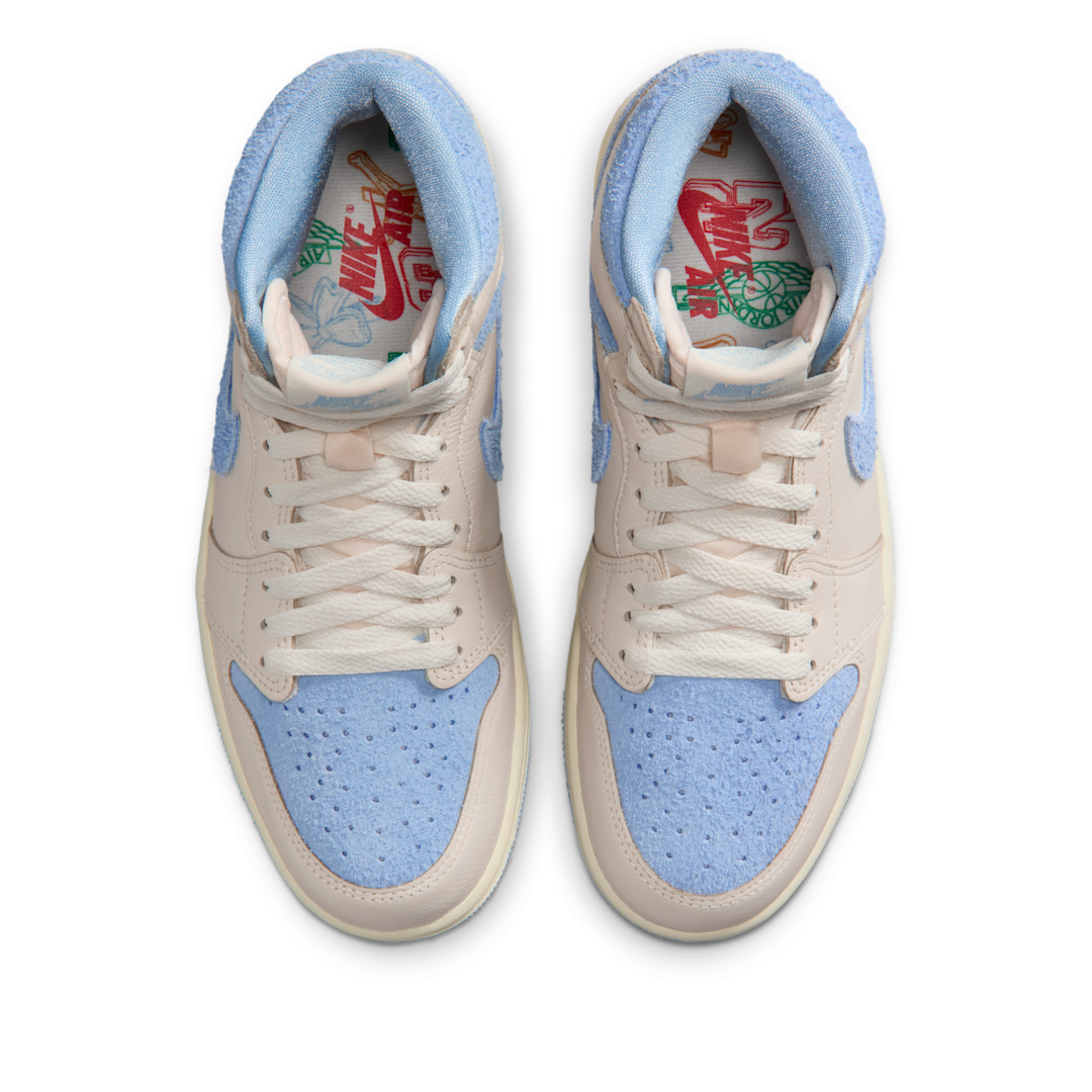Overkicks - Air Jordan 1 Retro High OG Pale Ivory Psychic Blue (FD2596-102) - par completo