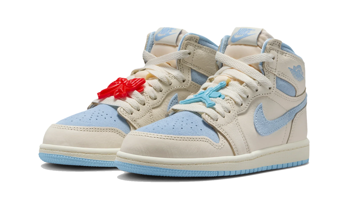 Overkicks - Air Jordan 1 Retro High OG Pale Ivory Psychic Blue (PS) (FD2597-102) - imagen 2