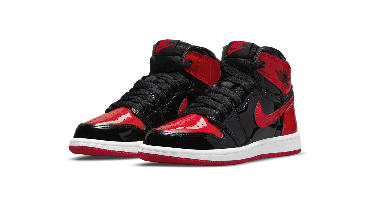 Overkicks - Air Jordan 1 Retro High OG Patent Bred (PS) (AQ2664-063) - imagen 2