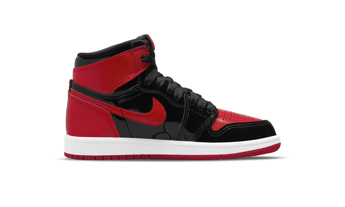 Overkicks - Air Jordan 1 Retro High OG Patent Bred (PS) (AQ2664-063) - imagen 4
