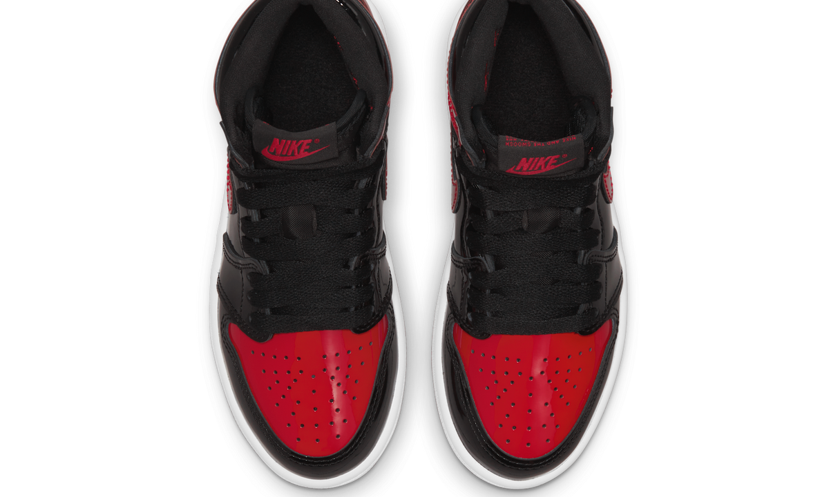 Overkicks - Air Jordan 1 Retro High OG Patent Bred (PS) (AQ2664-063) - imagen 5