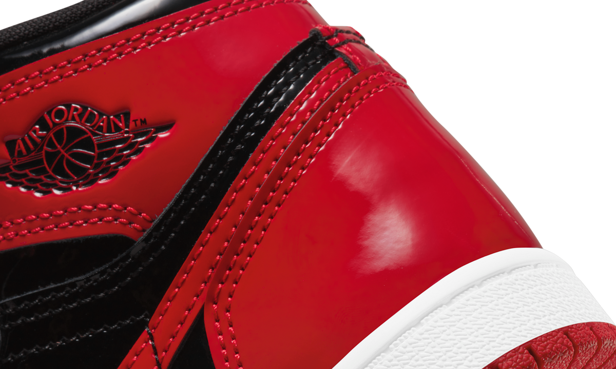 Overkicks - Air Jordan 1 Retro High OG Patent Bred (PS) (AQ2664-063) - imagen 8