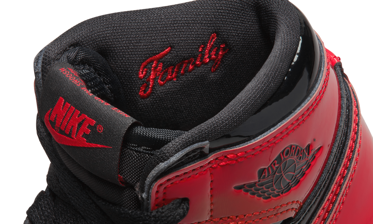 Overkicks - Air Jordan 1 Retro High OG Patent Bred (PS) (AQ2664-063) - imagen 9