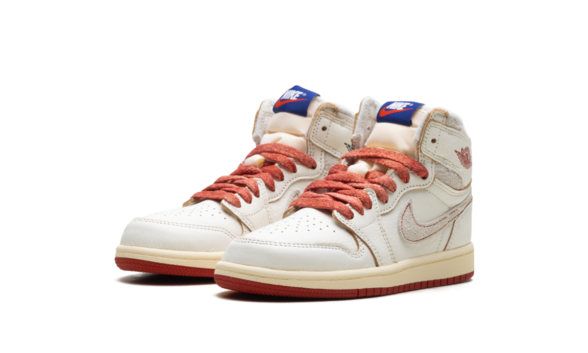 Overkicks - Air Jordan 1 Retro High OG Rare Air Sail Cinnabar (PS) (FD2597-100) - imagen 2