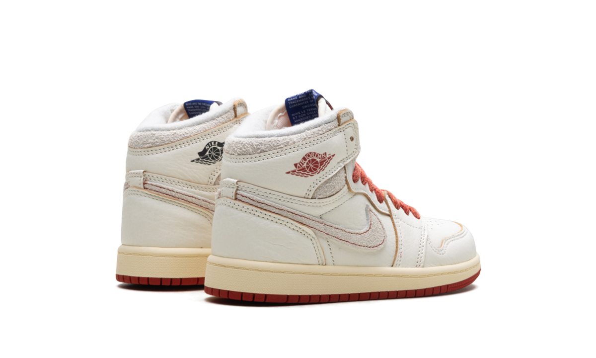 Overkicks - Air Jordan 1 Retro High OG Rare Air Sail Cinnabar (PS) (FD2597-100) - imagen 3