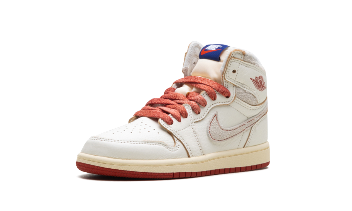 Overkicks - Air Jordan 1 Retro High OG Rare Air Sail Cinnabar (PS) (FD2597-100) - imagen 4