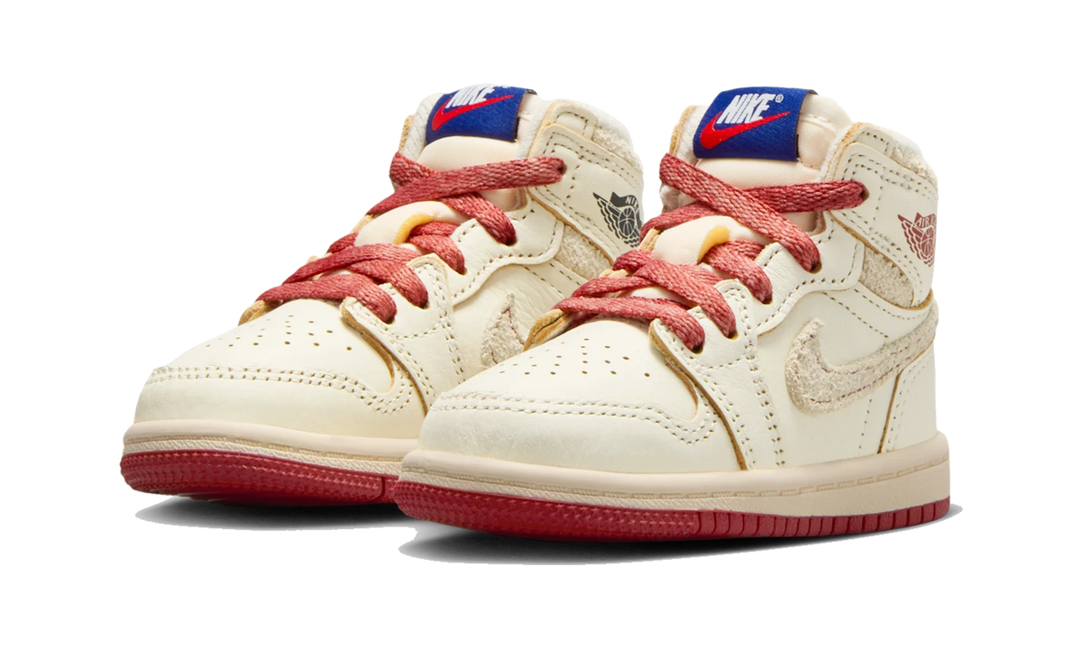 Overkicks - Air Jordan 1 Retro High OG Rare Air Sail Cinnabar (TD) (FD2598-100) - imagen 2