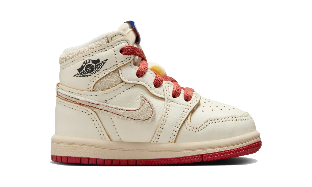 Overkicks - Air Jordan 1 Retro High OG Rare Air Sail Cinnabar (TD) (FD2598-100) - imagen 4