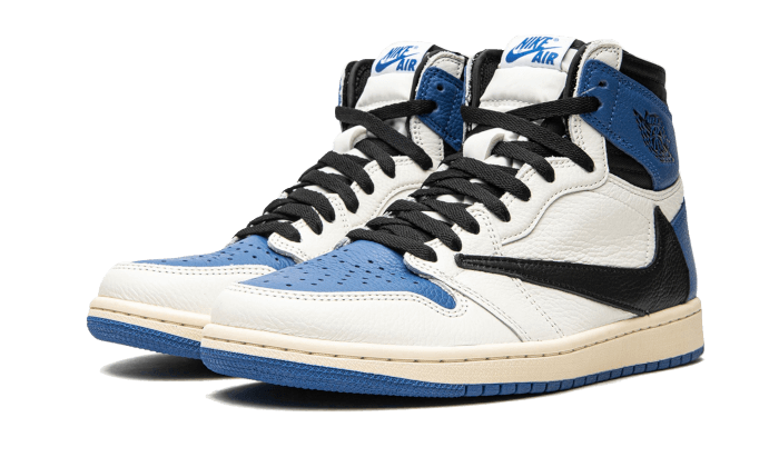 Overkicks - Air Jordan 1 Retro High OG SP Fragment x Travis Scott (DH3227-105) - vista trasera