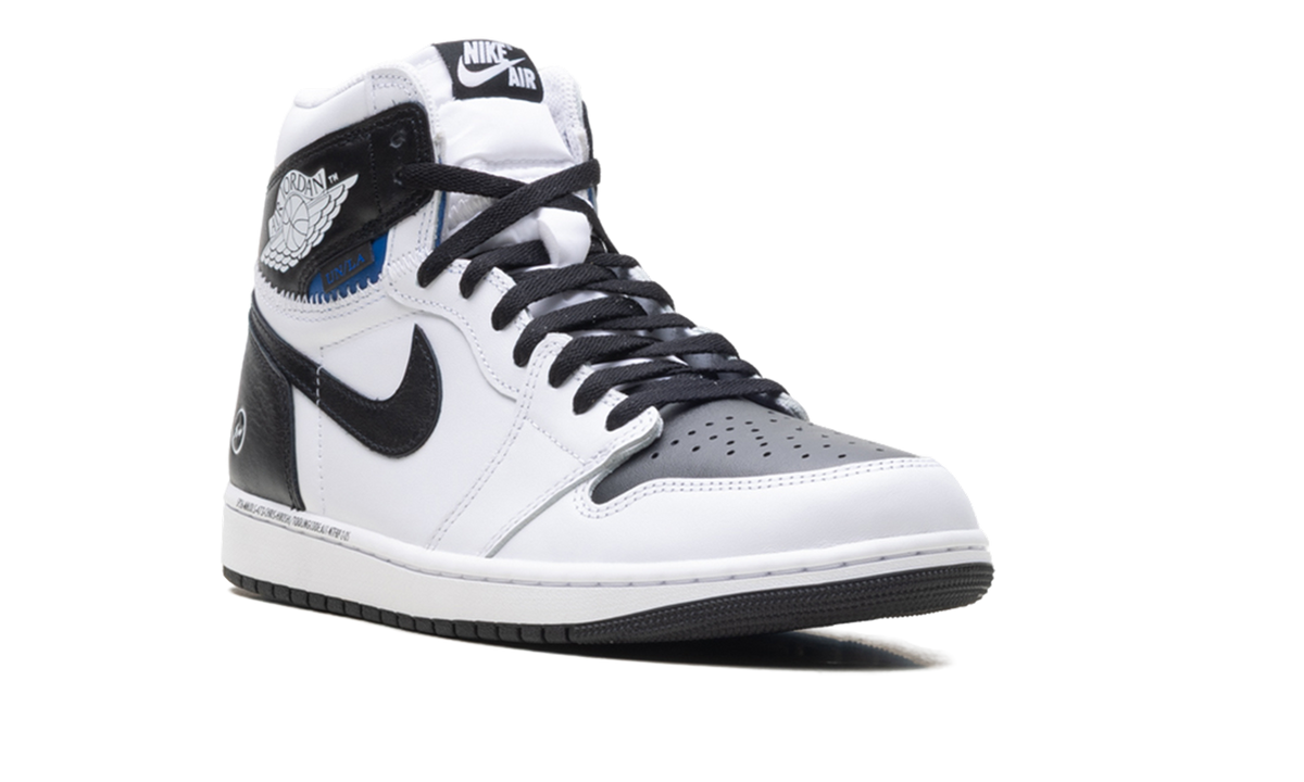 Overkicks - Air Jordan 1 Retro High OG SP Fragment x Union LA White Black (II7282-100) - detalle lateral interior
