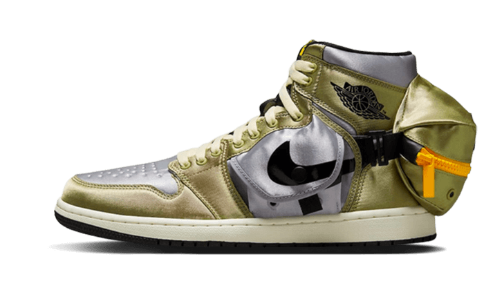 Overkicks - Air Jordan 1 Retro High OG SP Utility Neutral Olive Light Steel Grey (DO8727-200) - vista lateral