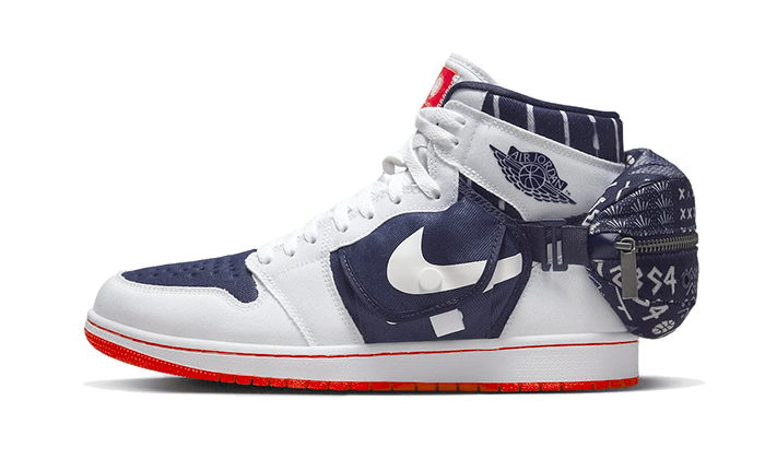Overkicks - Air Jordan 1 Retro High OG SP Utility Quai 54 (2022) (DV1717-100) - vista lateral