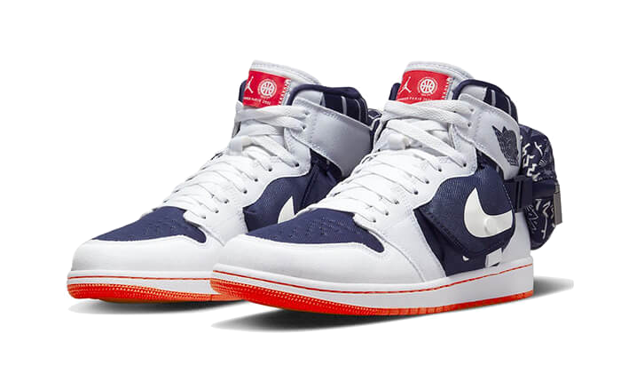 Overkicks - Air Jordan 1 Retro High OG SP Utility Quai 54 (2022) (DV1717-100) - vista trasera