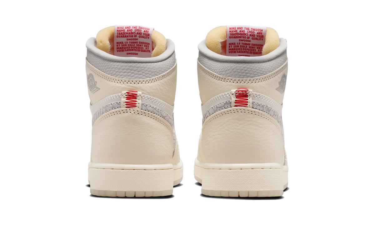 Overkicks - Air Jordan 1 Retro High OG Sail University Red (IH4281-100) - detalle talón