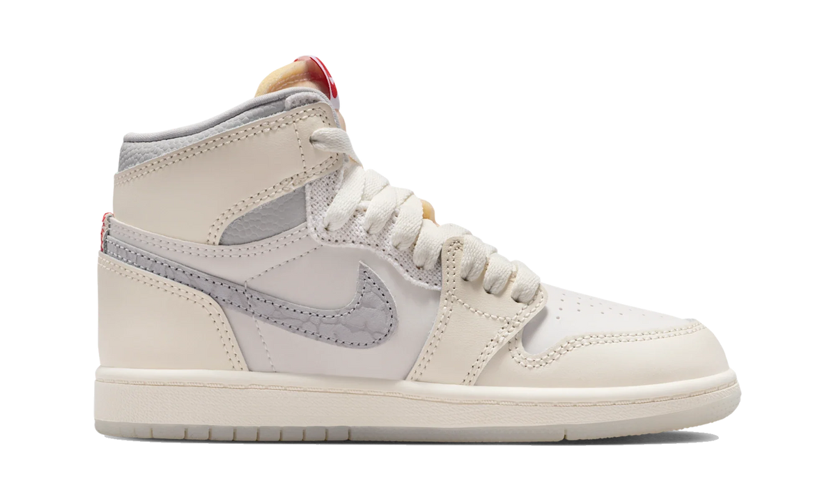 Overkicks - Air Jordan 1 Retro High OG Sail University Red (PS) (IH4283-100) - imagen 4