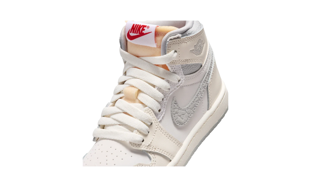 Overkicks - Air Jordan 1 Retro High OG Sail University Red (PS) (IH4283-100) - imagen 7
