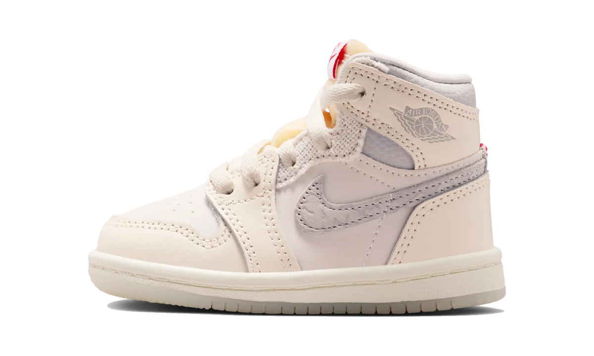 Overkicks - Air Jordan 1 Retro High OG Sail University Red (TD) (IH4282-100) - vista lateral