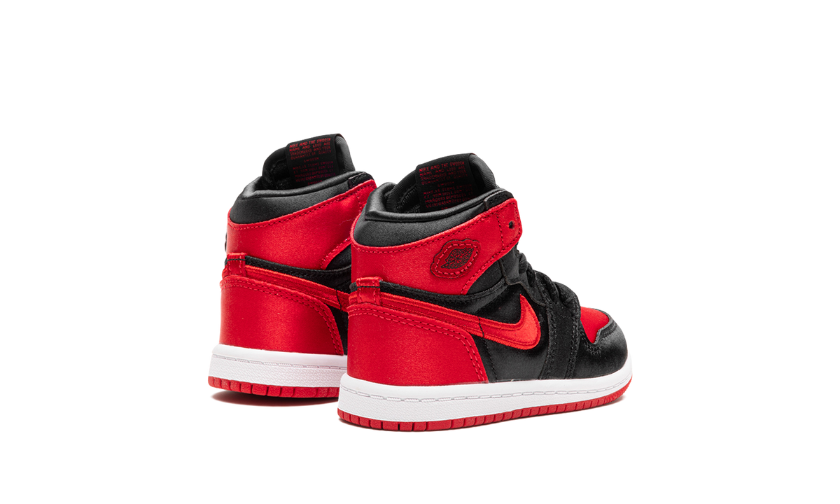 Overkicks - Air Jordan 1 Retro High OG Satin Bred (TD) (FD5305-061) - imagen 3