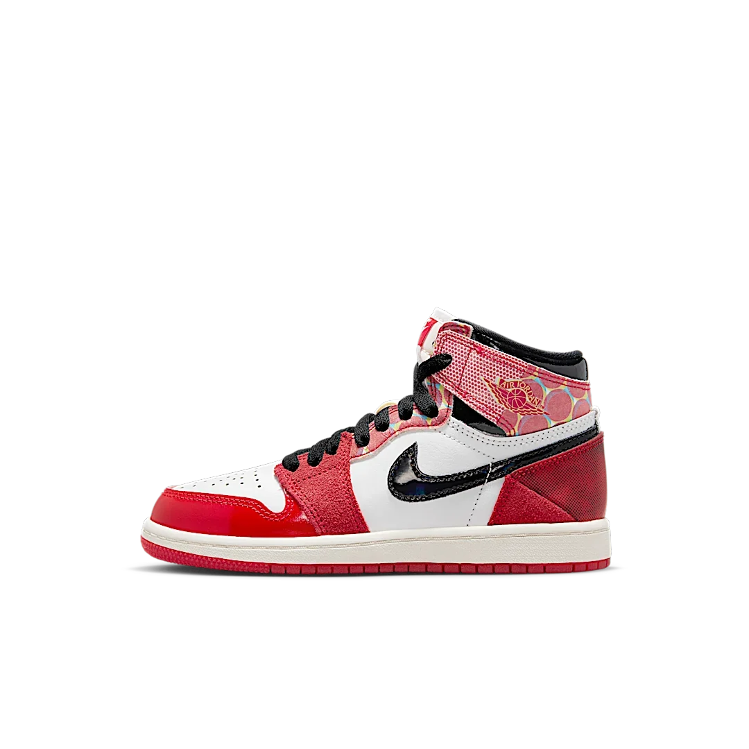 Overkicks - Air Jordan 1 Retro High OG Spider-Man Across the Spider-Verse (PS) (DV1749-601) - vista lateral