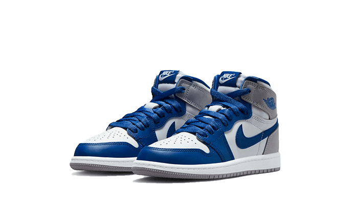 Overkicks - Air Jordan 1 Retro High OG True Blue (PS) (FD1412-410) - imagen 2
