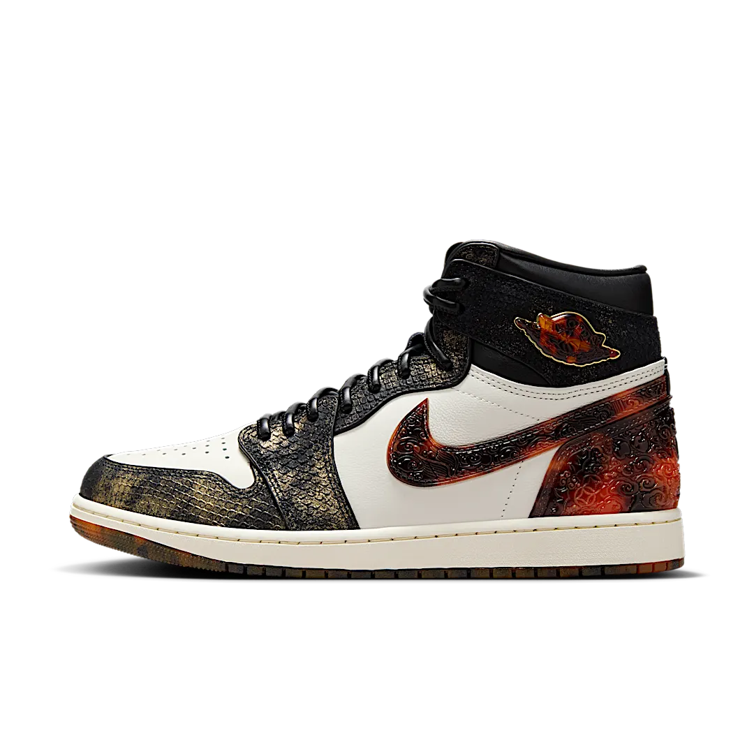Overkicks - Air Jordan 1 Retro High OG Xuanwu Year of the Snake (IB3165-091) - vista lateral