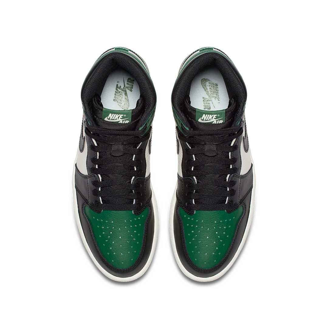 Overkicks - Air Jordan 1 Retro High Pine Green (555088-302) - par completo