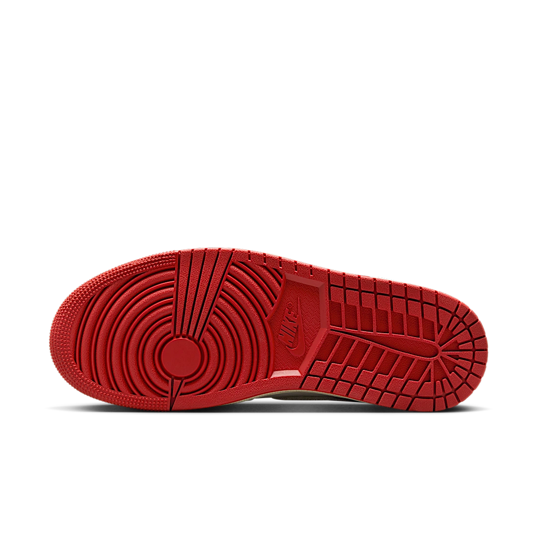 Overkicks - Air Jordan 1 Retro High Rare Air Sail Cinnabar (DB4612-100) - detalle suela