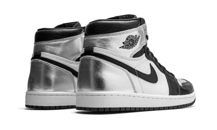 Overkicks - Air Jordan 1 Retro High Silver Toe (CD0461-001) - par completo