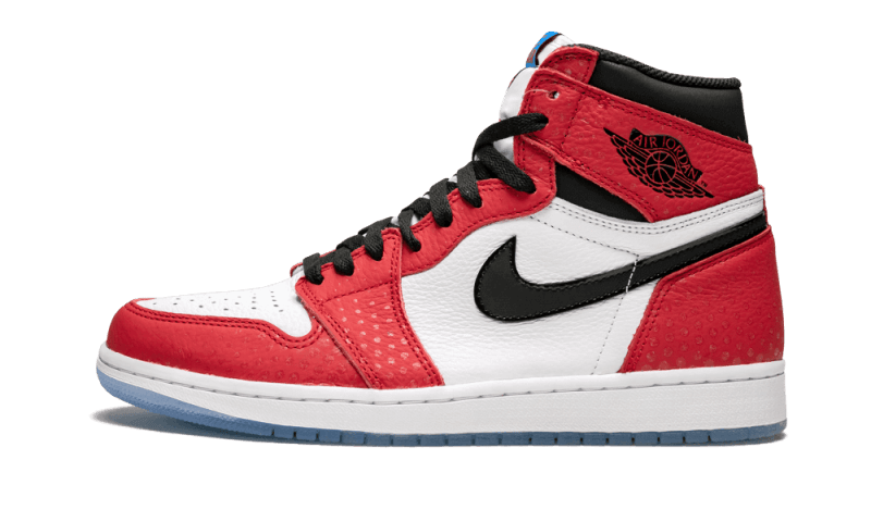 Overkicks - Air Jordan 1 Retro High Spider-Man Origin Story (555088-602) - vista lateral