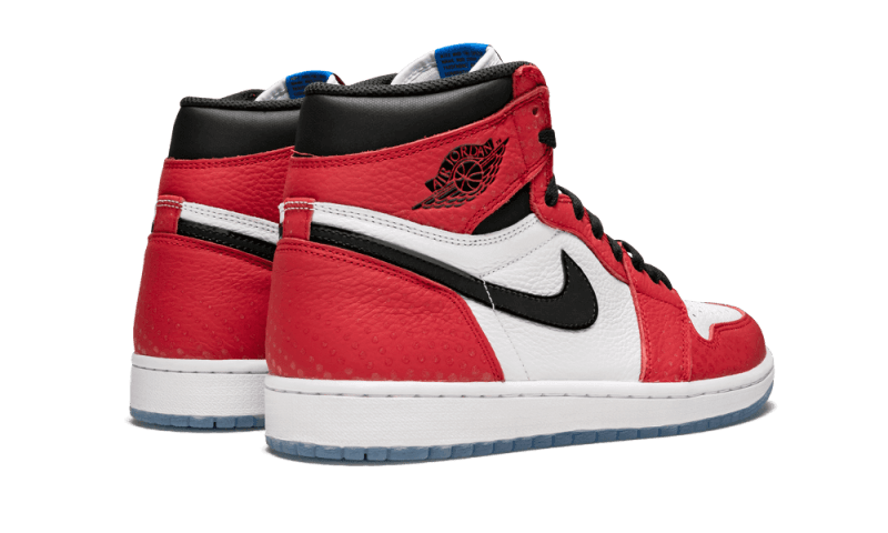 Overkicks - Air Jordan 1 Retro High Spider-Man Origin Story (555088-602) - par completo