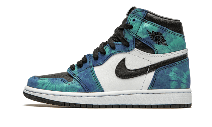Overkicks - Air Jordan 1 Retro High Tie Dye (CD0461-100) - vista lateral