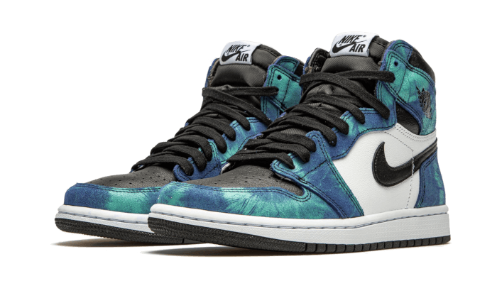 Overkicks - Air Jordan 1 Retro High Tie Dye (CD0461-100) - vista trasera