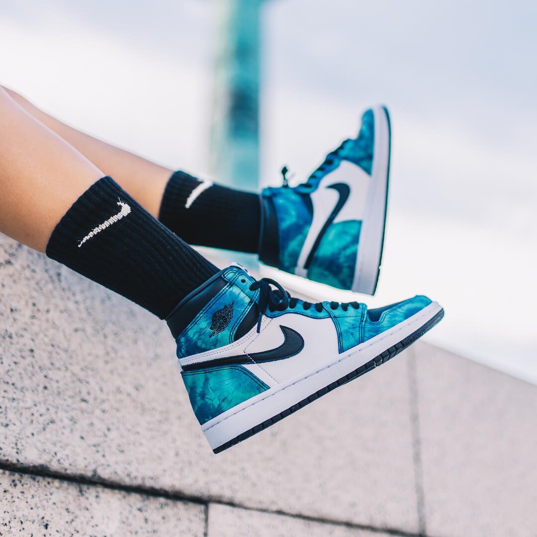 Overkicks - Air Jordan 1 Retro High Tie Dye (CD0461-100) - vista superior