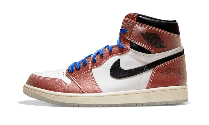 Overkicks - Air Jordan 1 Retro High Trophy Room Chicago (Friends and Family) (W/ Blue Laces) (DA2728-100) - vista lateral