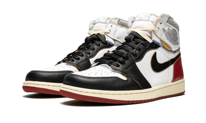 Overkicks - Air Jordan 1 Retro High Union Los Angeles Black Toe (BV1300-106) - vista trasera