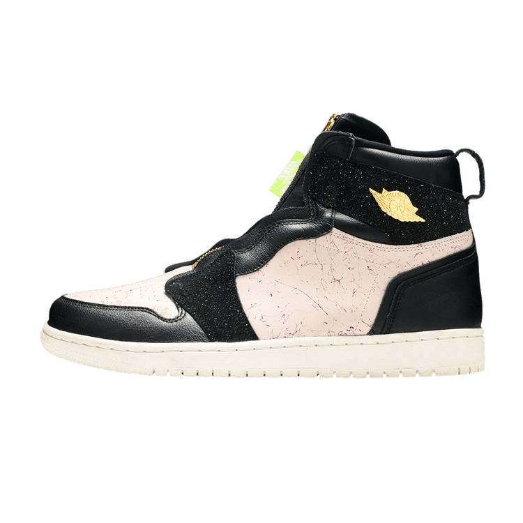 Overkicks - Air Jordan 1 Retro High Zip Silt Red (Women's) (AQ3742-001) - vista lateral