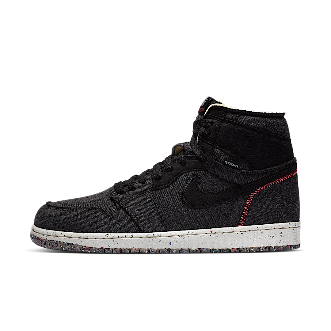 Overkicks - Air Jordan 1 Retro High Zoom Crater (CW2414-001) - vista lateral