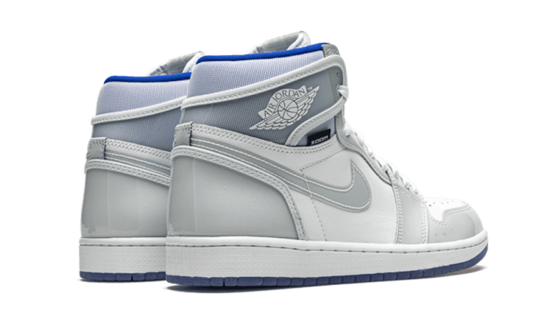 Overkicks - Air Jordan 1 Retro High Zoom White Racer Blue (CK6637-104) - par completo