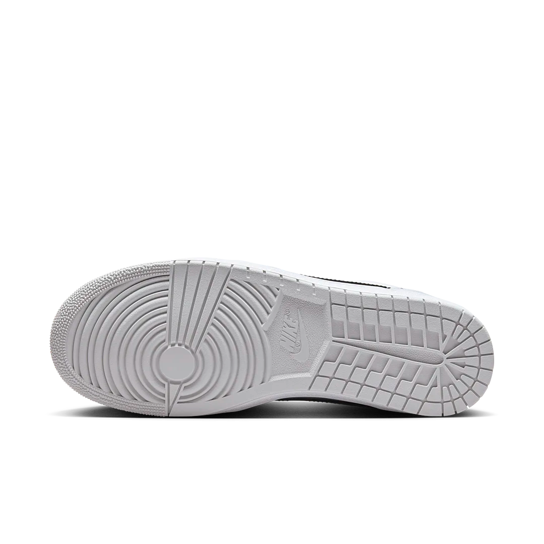 Overkicks - Air Jordan 1 Retro Low 85 Metallic Black (FB9933-102) - detalle suela