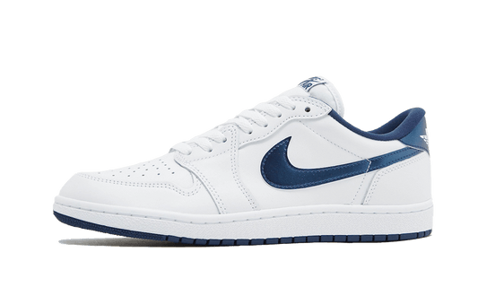 Overkicks - Air Jordan 1 Retro Low 85 Metallic Blue (FB9933-141) - vista lateral
