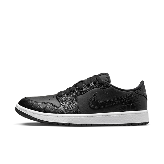 Overkicks - Air Jordan 1 Retro Low Golf Black Croc (DD9315-003) - vista lateral