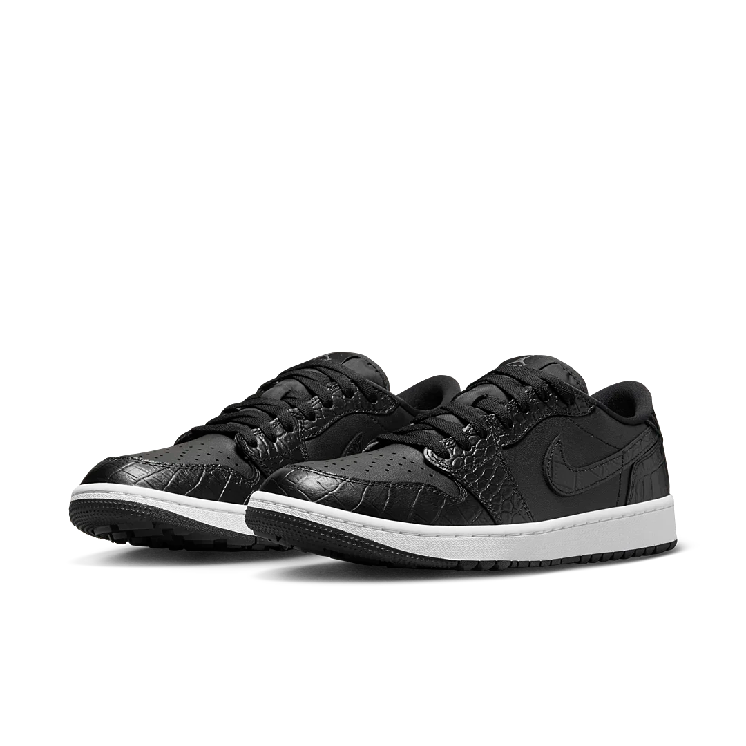 Overkicks - Air Jordan 1 Retro Low Golf Black Croc (DD9315-003) - vista trasera