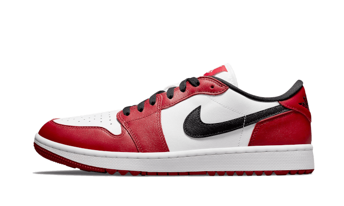 Overkicks - Air Jordan 1 Retro Low Golf Chicago (DD9315-600) - vista lateral